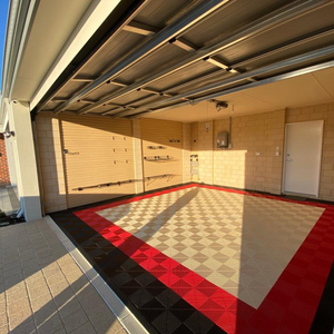 Swisstrax Ribtrax Ivory Garage Floor Tile