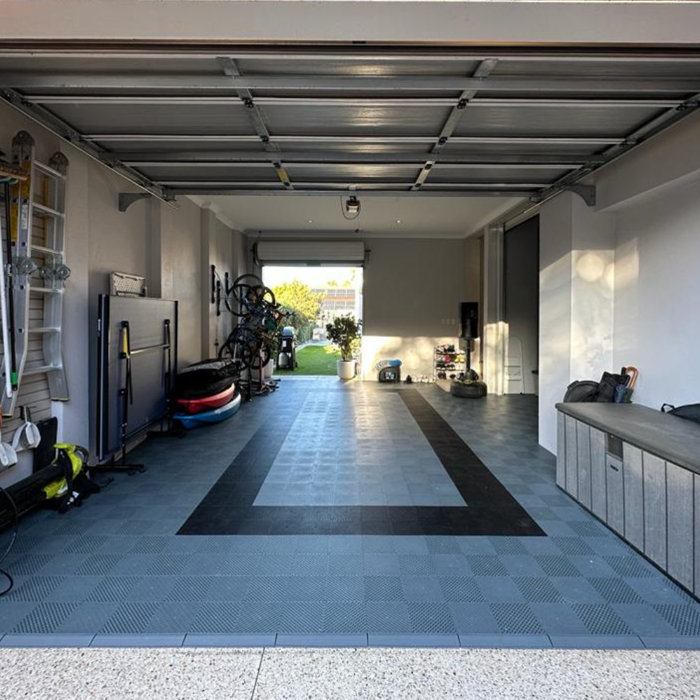 Swisstrax Smoothtrax Slate Grey Garage Floor Tile