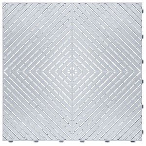 Swisstrax Smoothtrax Pearl Silver Garage Floor Tile