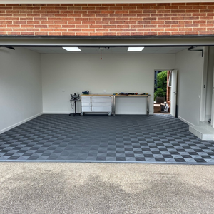 Swisstrax Ribtrax Pearl Grey Garage Floor Tile