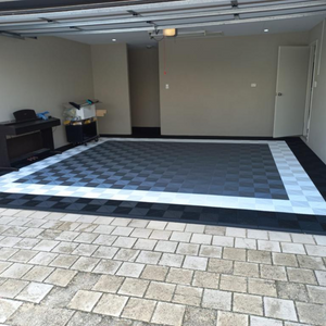 Swisstrax Ribtrax Pearl Grey Garage Floor Tile