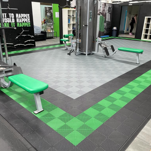 Swisstrax Ribtrax Turf Green Garage Floor Tile