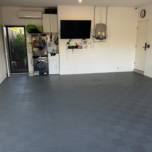 Swisstrax Smoothtrax Slate Grey Garage Floor Tile