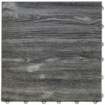 Swisstrax Vinyltrax Black Oak Garage Floor Tile