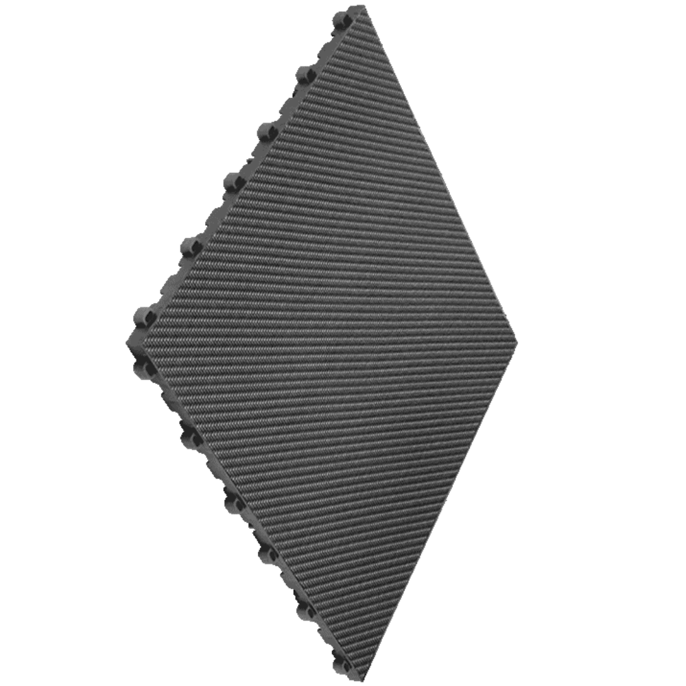 Swisstrax Vinyltrax Carbon Fiber Garage Floor Tile