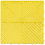 Swisstrax Ribtrax Citrus Yellow Garage Flooring Tile