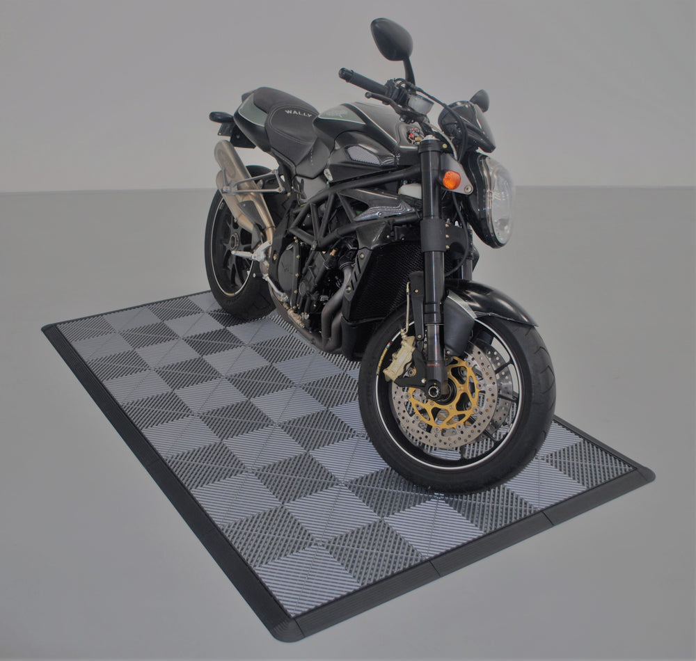 
            
                Load image into Gallery viewer, Pearl Grey Motorbike Pad
            
        