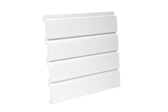 White PVC Slat Wall