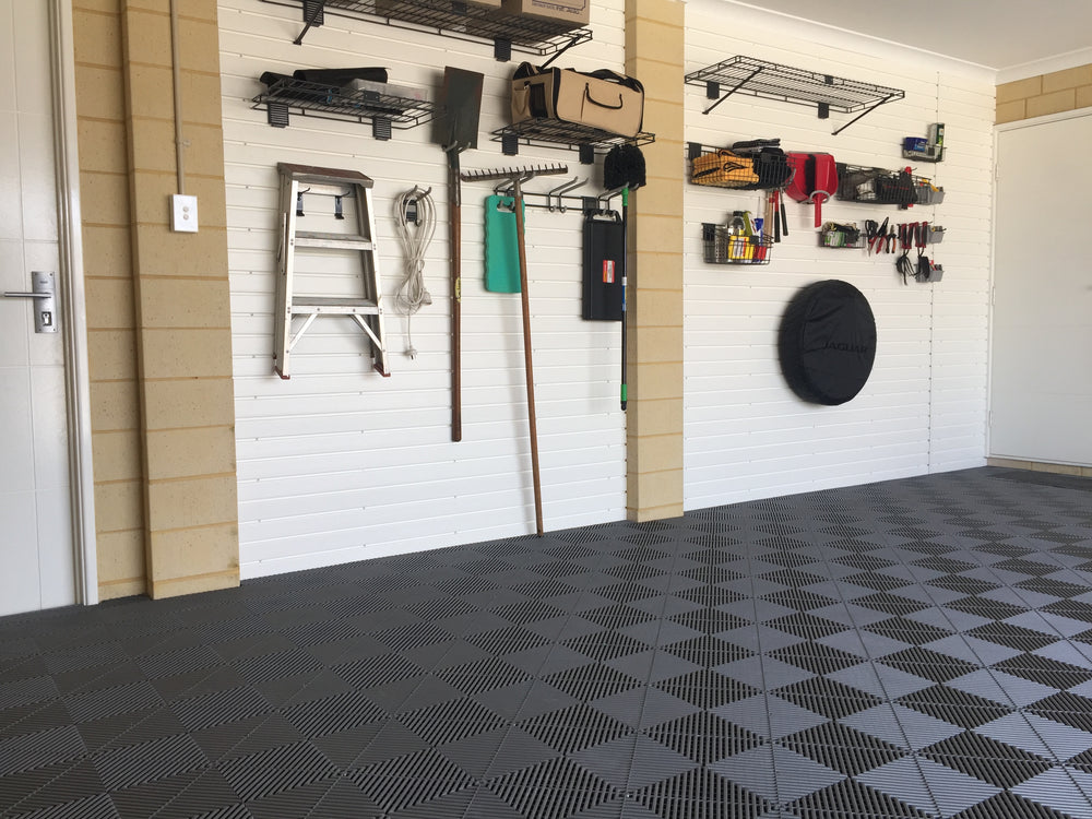 White PVC Slat Wall