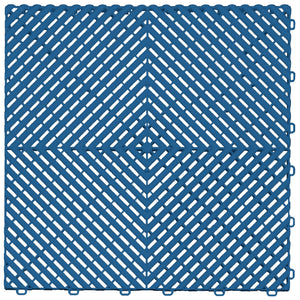 Swisstrax Ribtrax Island Blue Garage Floor Tile