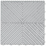 Swisstrax Ribtrax Pearl Silver Garage Floor Tile