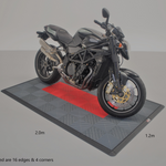 Red Motorbike Pad