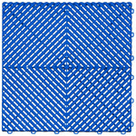 Swisstrax Ribtrax Royal Blue Garage Floor Tile