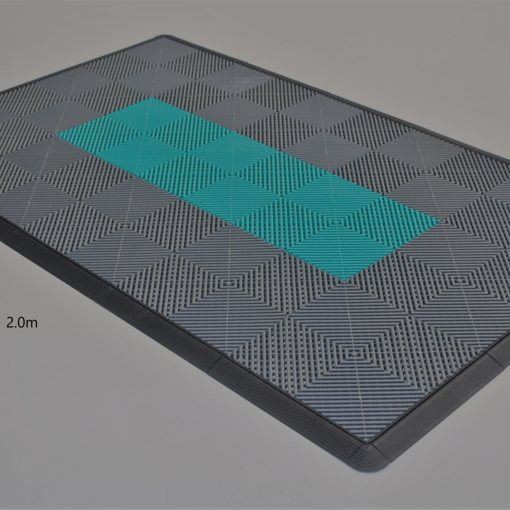 Teal Motorbike Pad