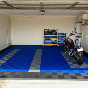 Swisstrax Ribtrax Pearl Grey Garage Floor Tile