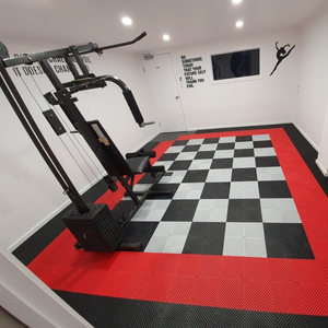 Swisstrax Smoothtrax Pearl Silver Garage Floor Tile