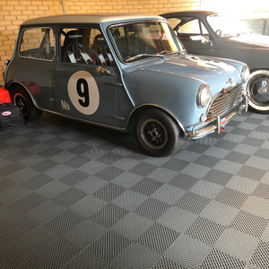 Swisstrax Smoothtrax Slate Grey Garage Floor Tile