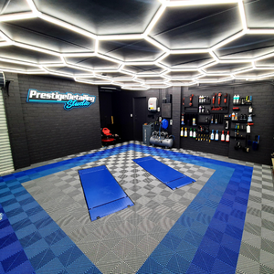 Swisstrax Ribtrax Royal Blue Garage Floor Tile