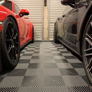 Swisstrax Ribtrax Pearl Grey Garage Floor Tile