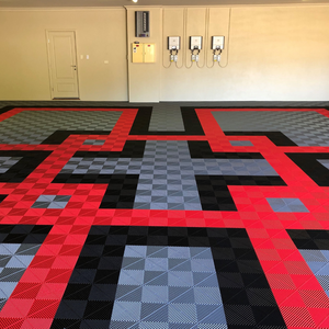 Swisstrax Ribtrax Pearl Grey Garage Floor Tile