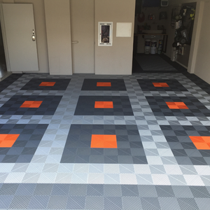 Swisstrax Ribtrax Slate Grey Garage Floor Tile