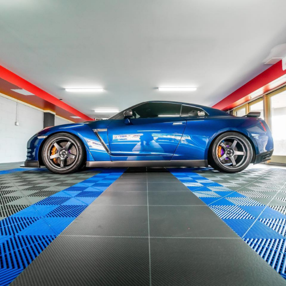 Swisstrax Vinyltrax Carbon Fiber Garage Floor Tile