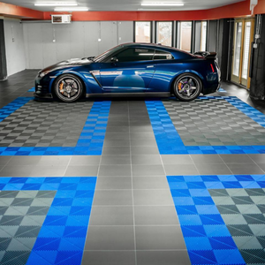 Swisstrax Vinyltrax Carbon Fiber Garage Floor Tile