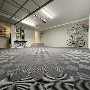 Swisstrax Ribtrax Pearl Grey Garage Floor Tile
