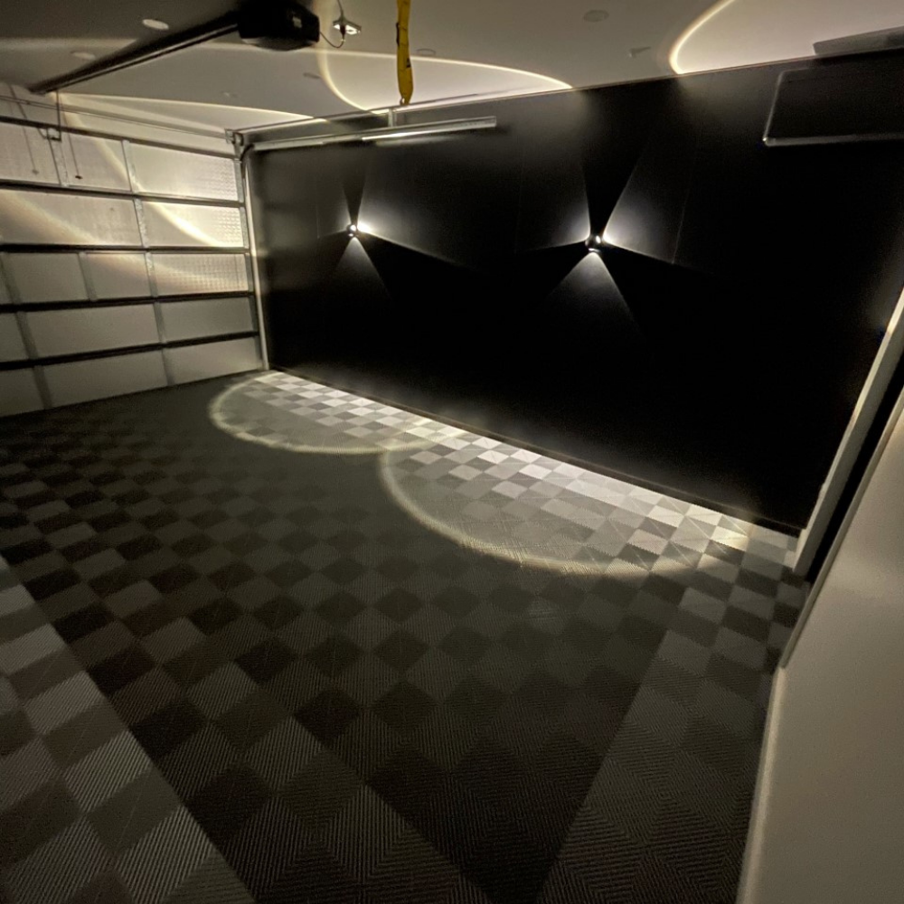 Swisstrax Ribtrax Pearl Grey Garage Floor Tile