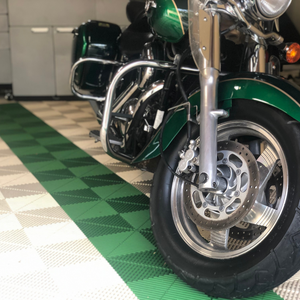 Swisstrax Ribtrax Turf Green Garage Floor Tile