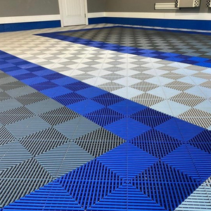 Swisstrax Ribtrax Pearl Silver Garage Floor Tile