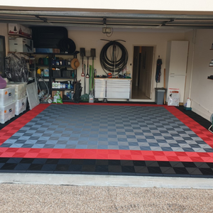 Swisstrax Ribtrax Pearl Grey Garage Floor Tile