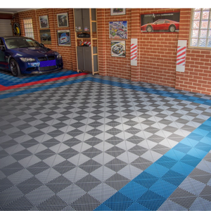 Swisstrax Ribtrax Royal Blue Garage Floor Tile