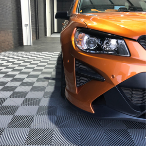 Swisstrax Ribtrax Pearl Grey Garage Floor Tile