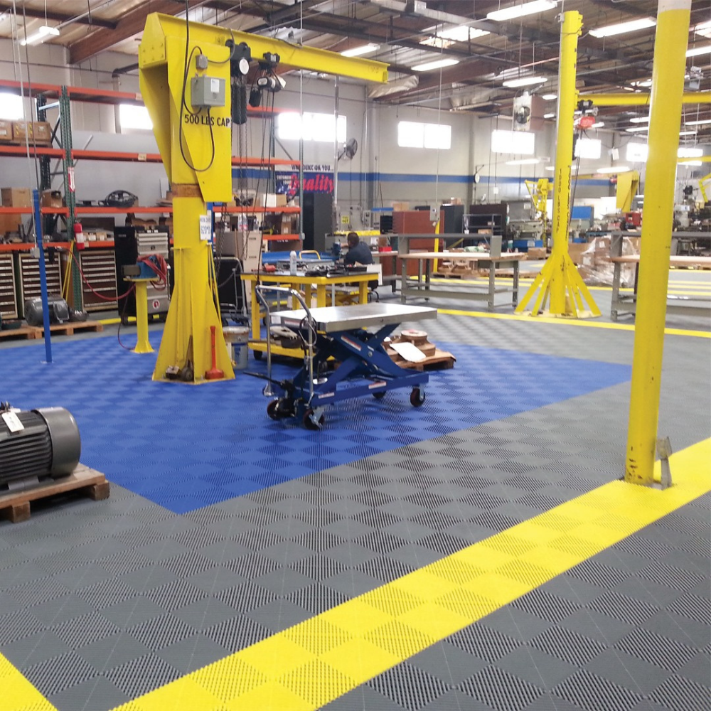 Swisstrax Ribtrax Royal Blue Garage Floor Tile