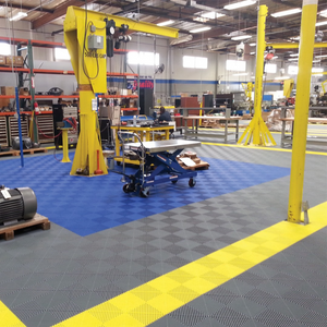 Swisstrax Ribtrax Royal Blue Garage Floor Tile
