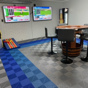 Swisstrax Ribtrax Royal Blue Garage Floor Tile