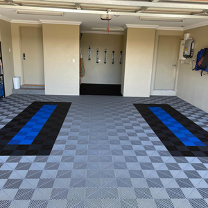 Swisstrax Ribtrax Pearl Grey Garage Floor Tile