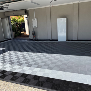 Swisstrax Ribtrax Pearl Grey Garage Floor Tile