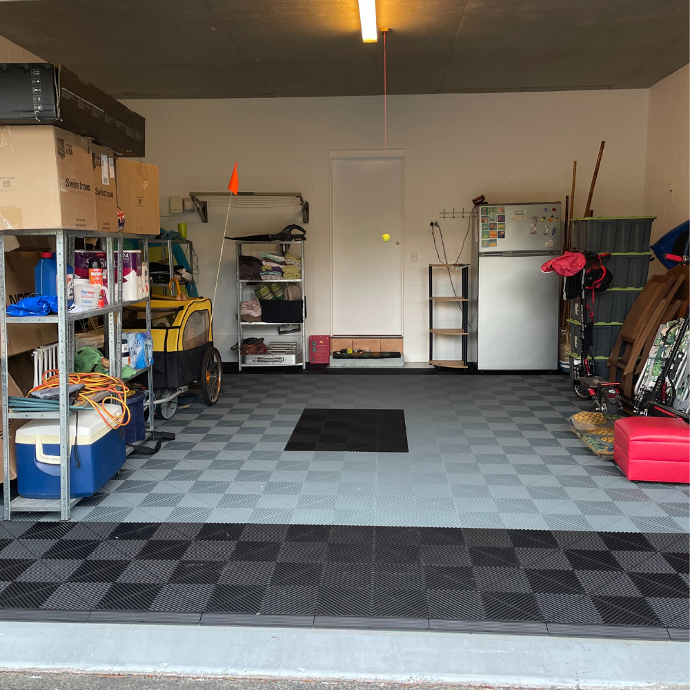 Swisstrax Ribtrax Slate Grey Garage Floor Tile