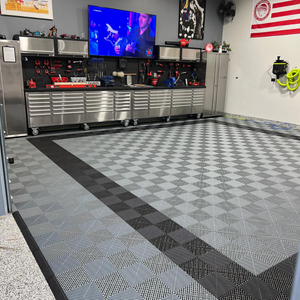 Swisstrax Ribtrax Slate Grey Garage Floor Tile