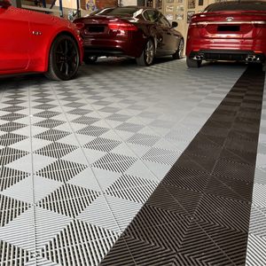 Swisstrax Ribtrax Pearl Grey Garage Floor Tile