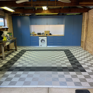 Swisstrax Ribtrax Slate Grey Garage Floor Tile