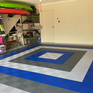 Swisstrax Smoothtrax Pearl Silver Garage Floor Tile