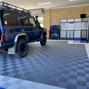 Swisstrax Ribtrax Royal Blue Garage Floor Tile