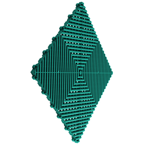 Swisstrax Ribtrax Teal Garage Floor Tile