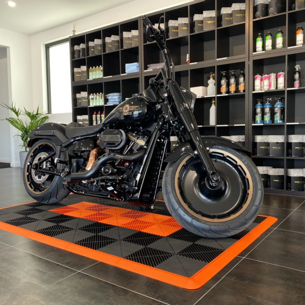 Orange Motorbike Pad