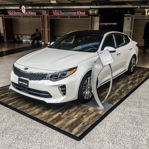 Swisstrax Vinyltrax Reclaimed Pine Garage Floor Tile