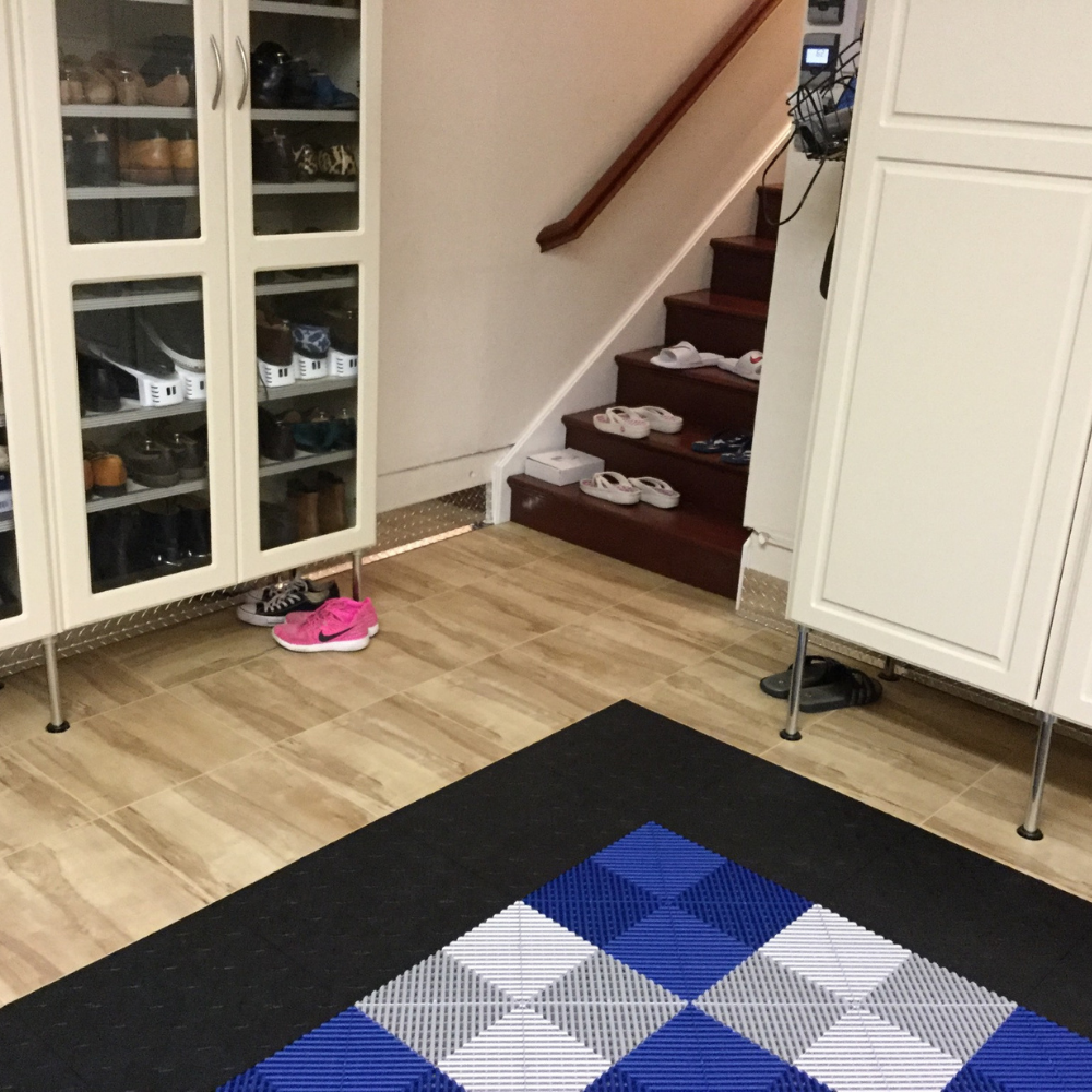 Swisstrax Vinyltrax Light Maple Garage Floor Tile