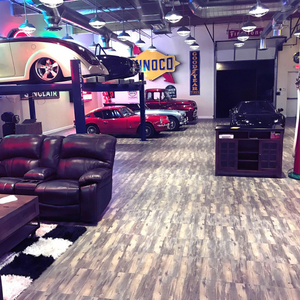 Swisstrax Vinyltrax Reclaimed Pine Garage Floor Tile